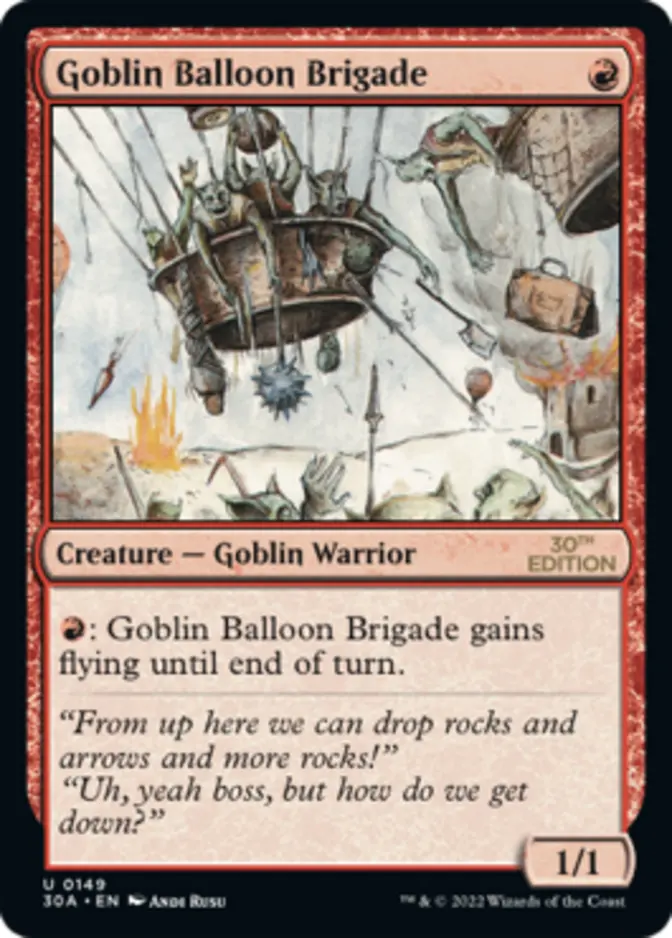 Goblin Balloon Brigade [30A]