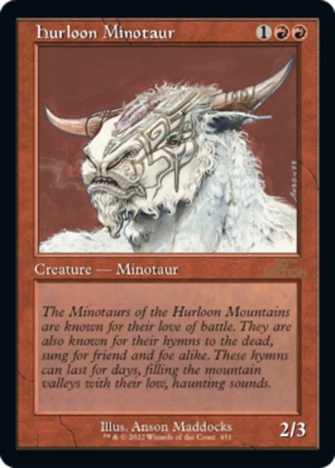 Hurloon Minotaur <retro> [30A]