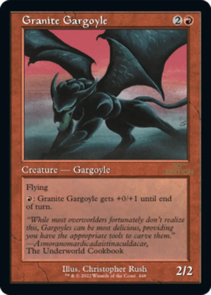 Granite Gargoyle <retro> [30A]