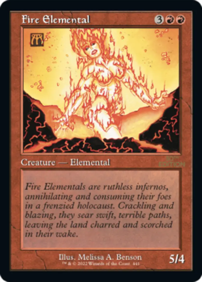 Fire Elemental <retro> [30A]