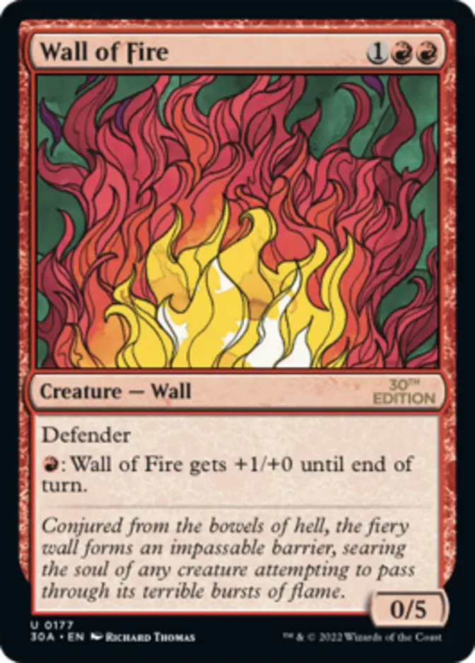 Wall of Fire [30A]