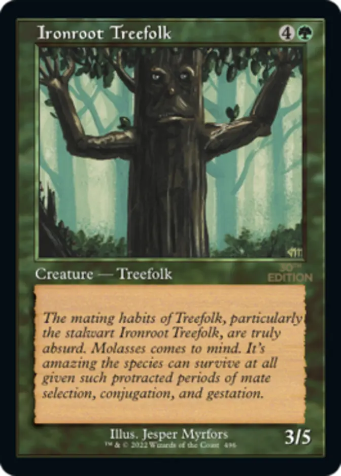 Ironroot Treefolk <retro> [30A]