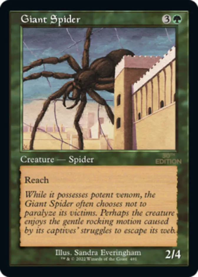 Giant Spider <retro> [30A]