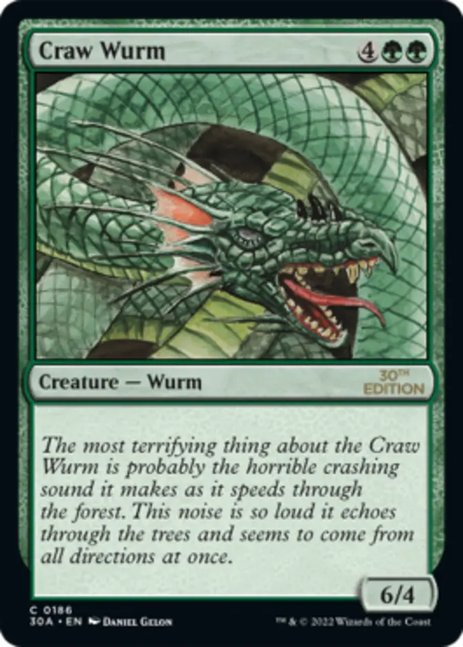 Craw Wurm [30A]