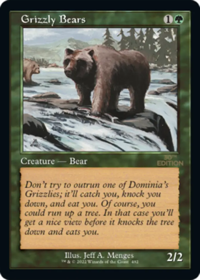 Grizzly Bears <retro> [30A]