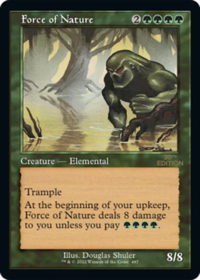 Force of Nature <retro> [30A]