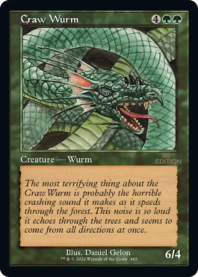 Craw Wurm <retro> [30A]
