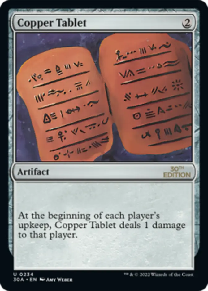 Copper Tablet [30A]