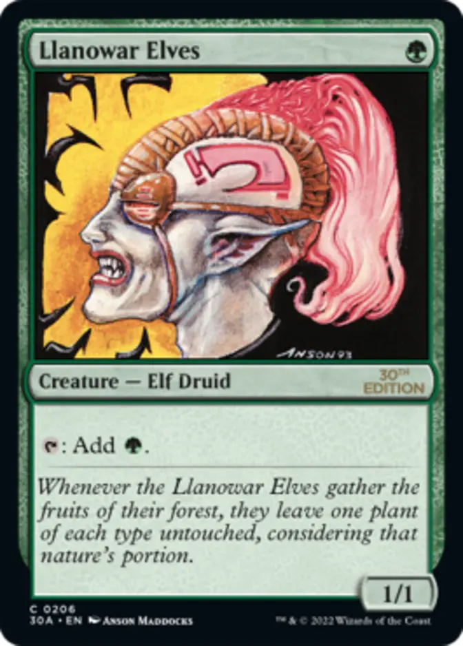 Llanowar Elves [30A]