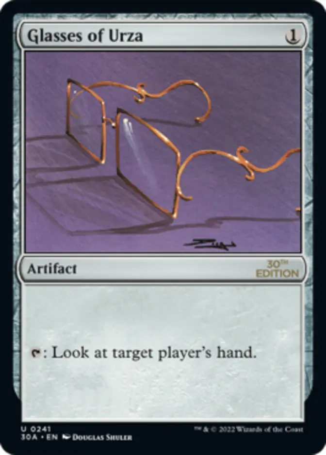 Glasses of Urza [30A]