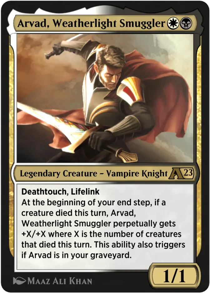 Arvad, Weatherlight Smuggler [Y23]