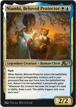 Niambi, Beloved Protector