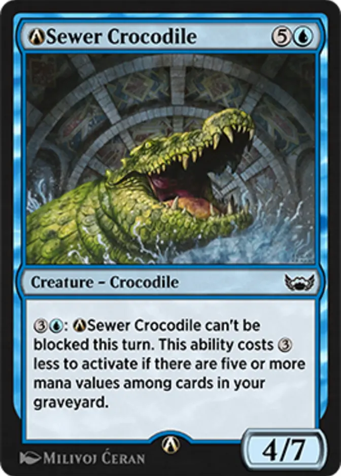 Sewer Crocodile <magic arena rebalanced> [SNC]