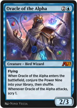 cheapest alpha card mtg Oracle of the Alpha, Alchemy A23 (Y23) Price History All cards will be carefully packed for safe transit MTG Alpha – Magic's First