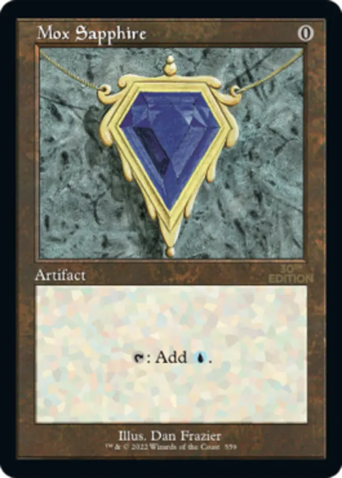 Mox Sapphire <retro> [30A]