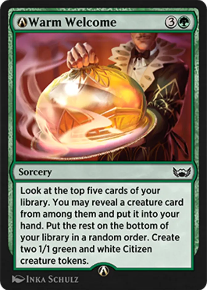 Warm Welcome <magic arena rebalanced> [SNC]