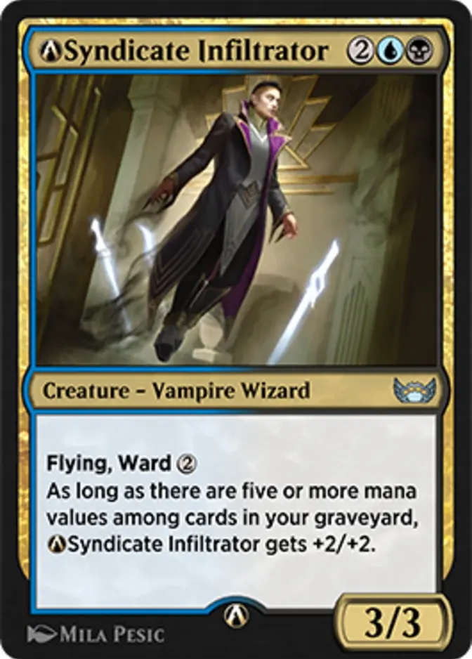 Syndicate Infiltrator <magic arena rebalanced> [SNC]