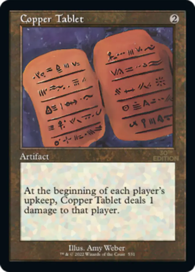 Copper Tablet <retro> [30A]