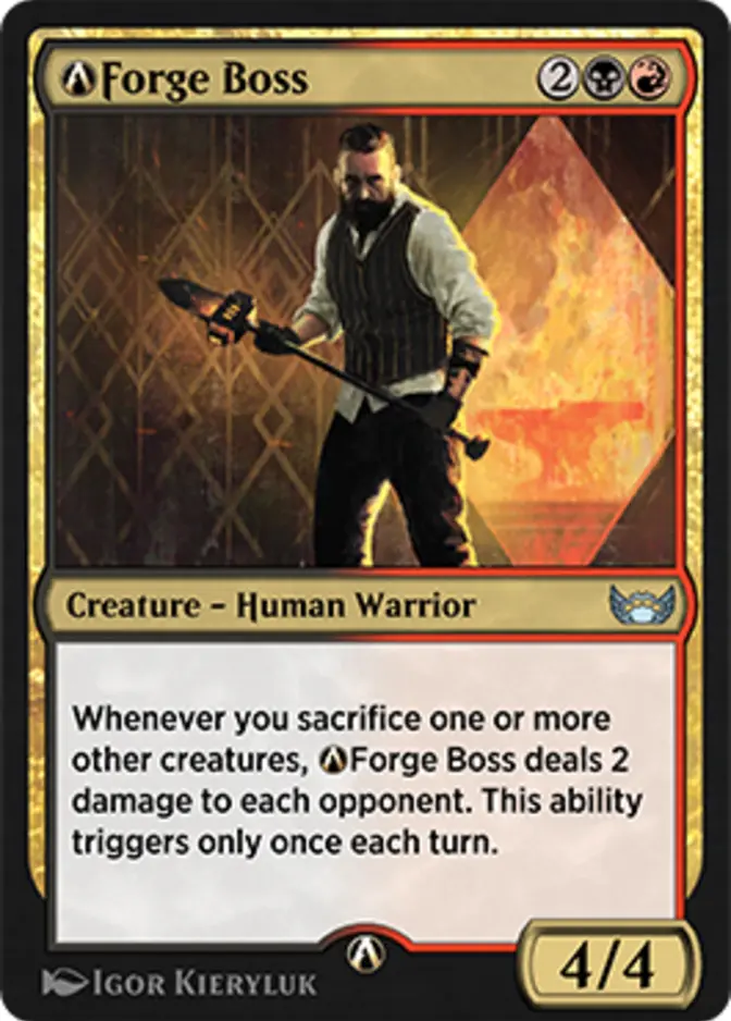 Forge Boss <magic arena rebalanced> [SNC]