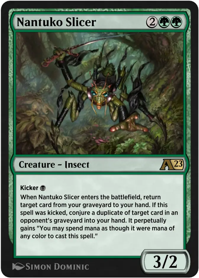 Nantuko Slicer [Y23]