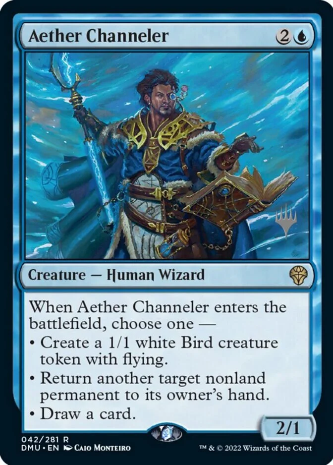 Aether Channeler <planeswalker stamp> [DMU]