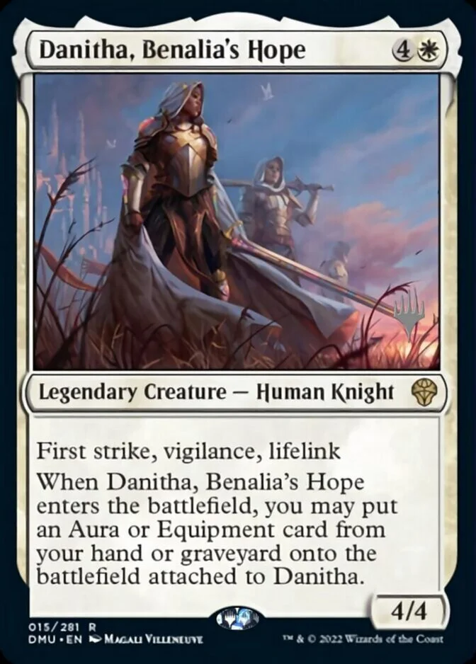 Danitha, Benalia's Hope <planeswalker stamp> [DMU] (F)