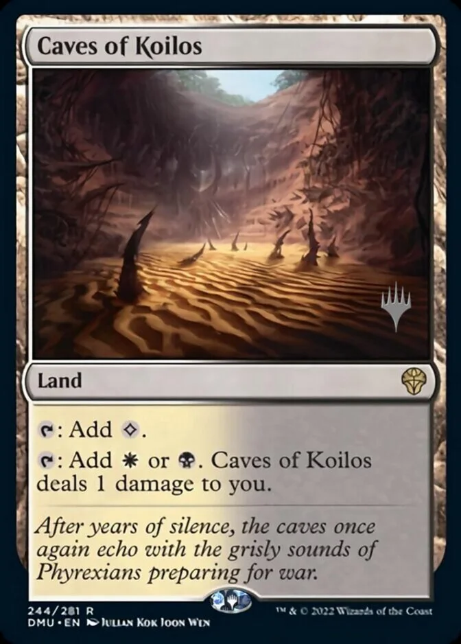 Caves of Koilos <planeswalker stamp> [DMU] (F)