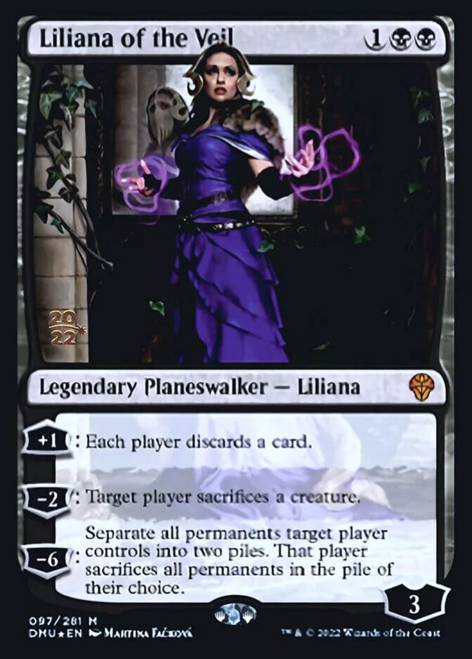 Liliana of the Veil <prerelease> [DMU] (F)