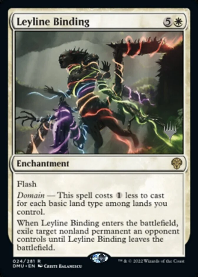 Leyline Binding <planeswalker stamp> [DMU]