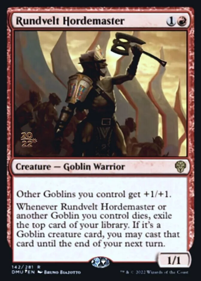 Rundvelt Hordemaster <prerelease> [DMU] (F)