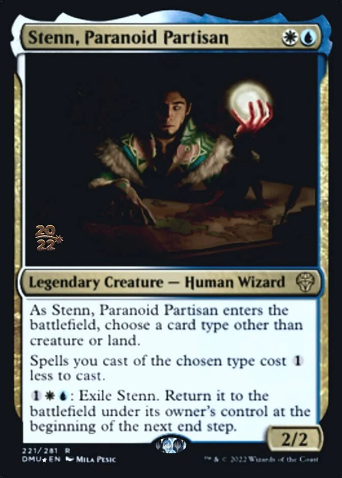 Stenn, Paranoid Partisan <prerelease> [DMU] (F)