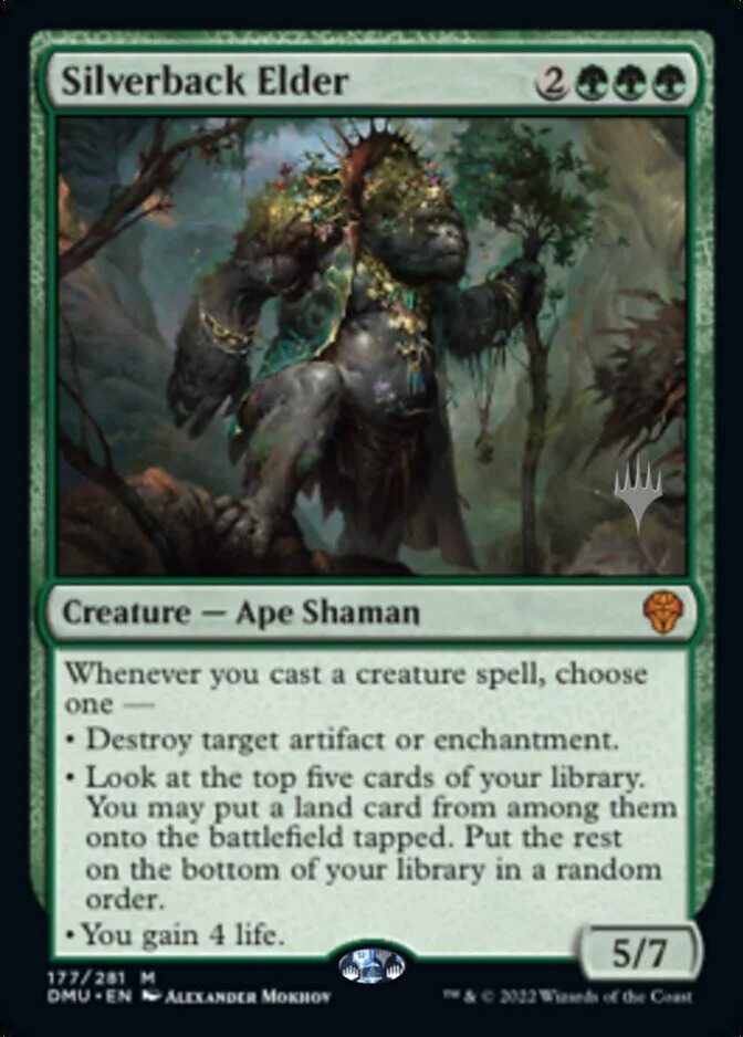 Silverback Elder <planeswalker stamp> [DMU] (F)