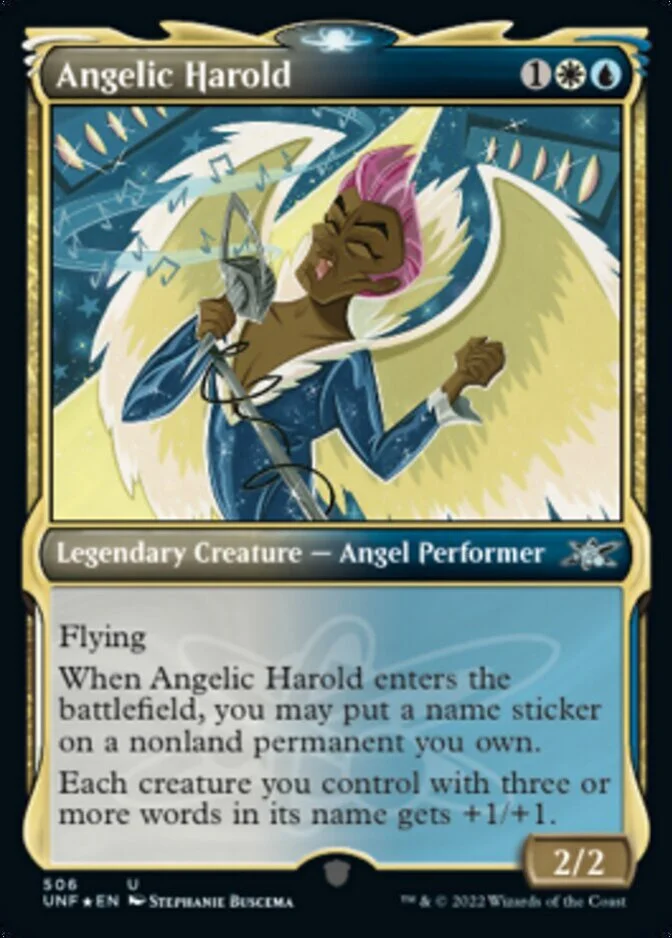 Angelic Harold <showcase - galaxy foil> [UNF] (F)