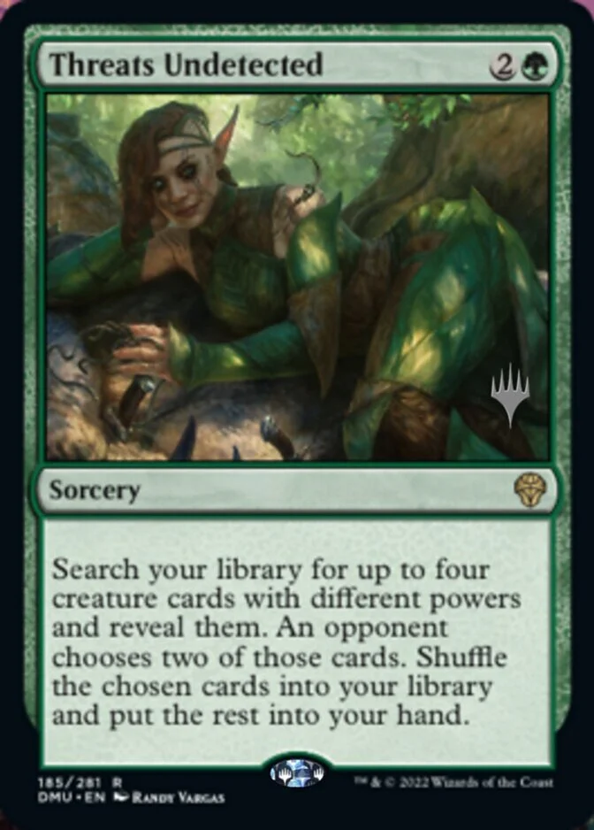 Threats Undetected <planeswalker stamp> [DMU] (F)