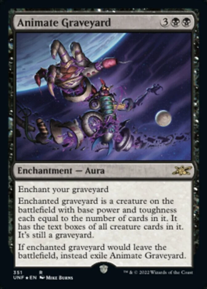 Animate Graveyard <galaxy foil> [UNF] (F)