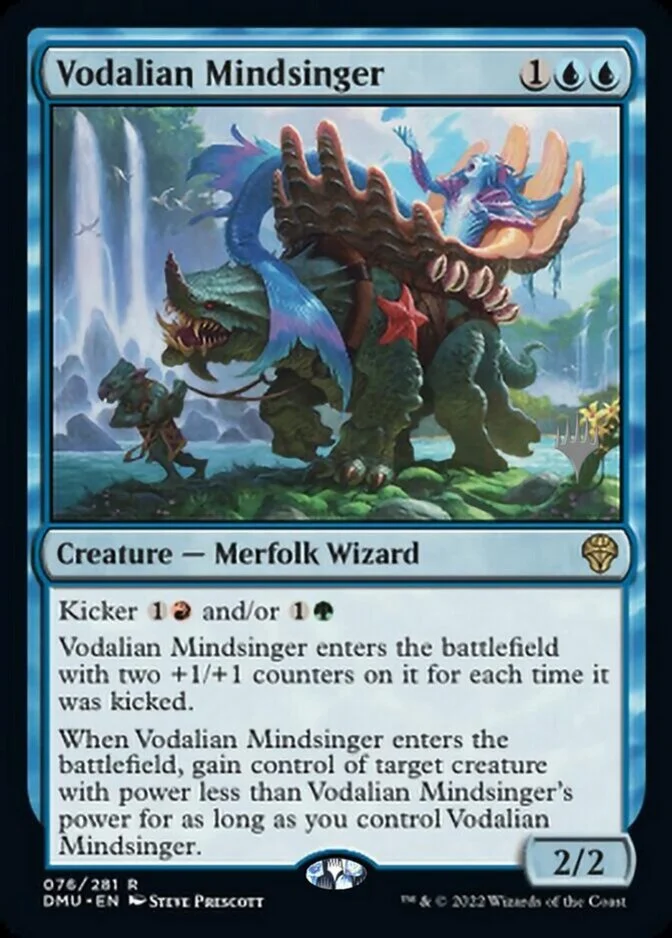 Vodalian Mindsinger <planeswalker stamp> [DMU] (F)