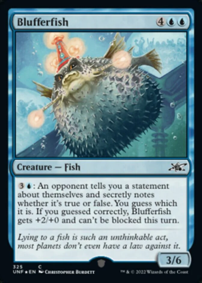 Blufferfish <galaxy foil> [UNF] (F)