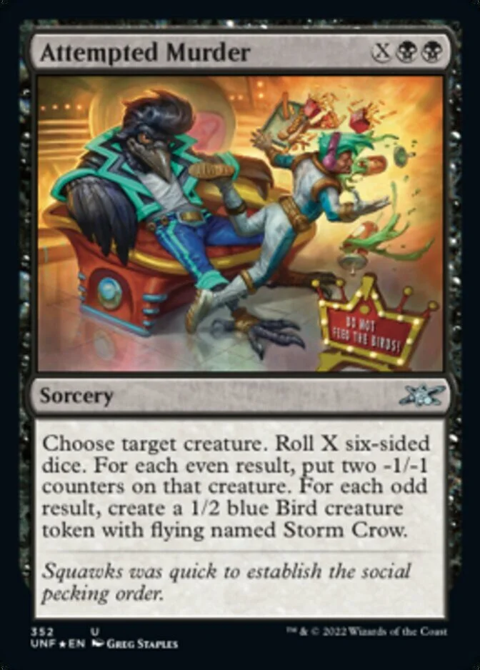 Attempted Murder <galaxy foil> [UNF] (F)