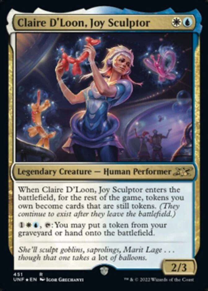 Claire D'Loon, Joy Sculptor <galaxy foil> [UNF] (F)