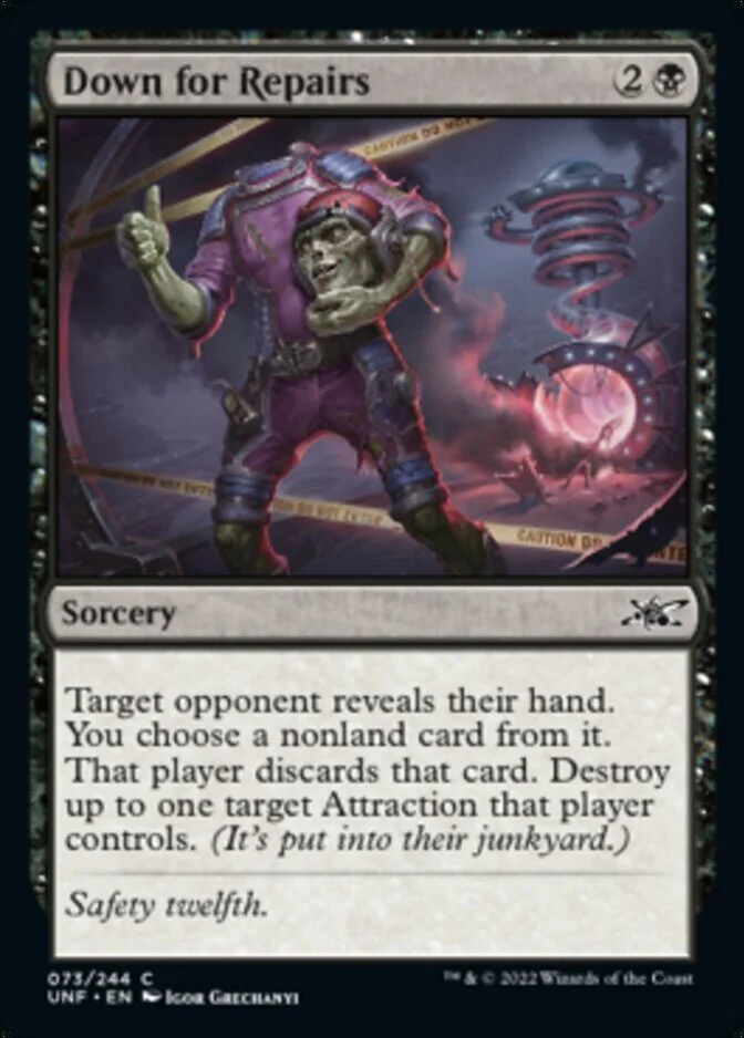 Down for Repairs [UNF] (F)