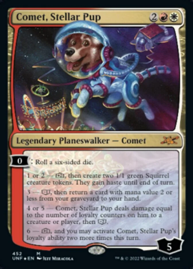 Comet, Stellar Pup <galaxy foil> [UNF] (F)