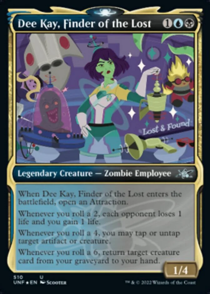 Dee Kay, Finder of the Lost <showcase - galaxy foil> [UNF] (F)