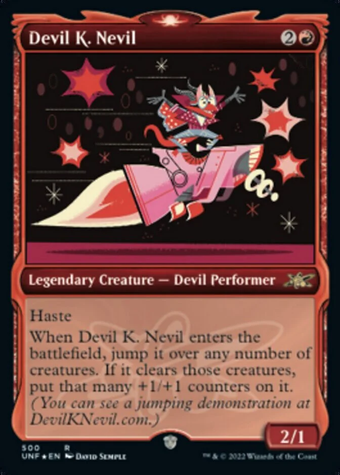 Devil K. Nevil <showcase - galaxy foil> [UNF] (F)