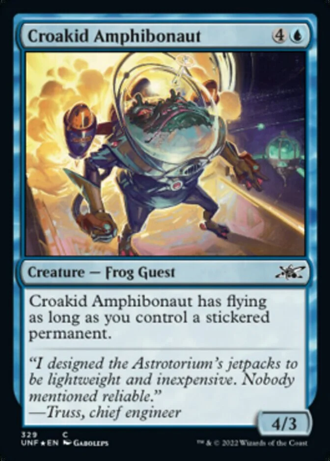 Croakid Amphibonaut <galaxy foil> [UNF] (F)