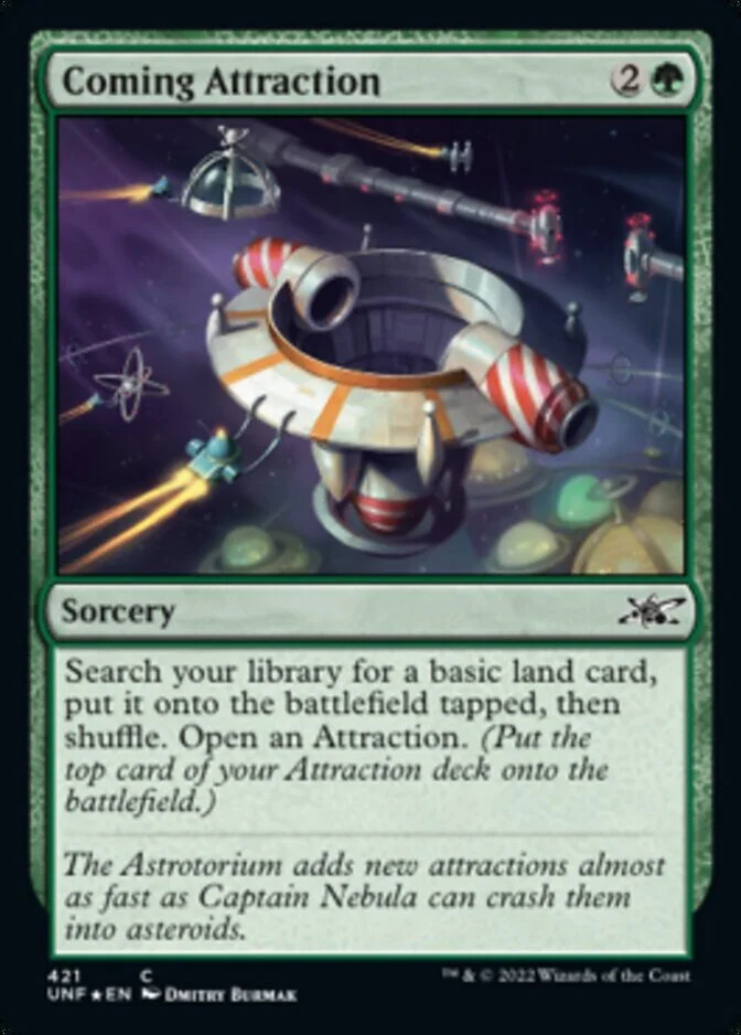 Coming Attraction <galaxy foil> [UNF] (F)