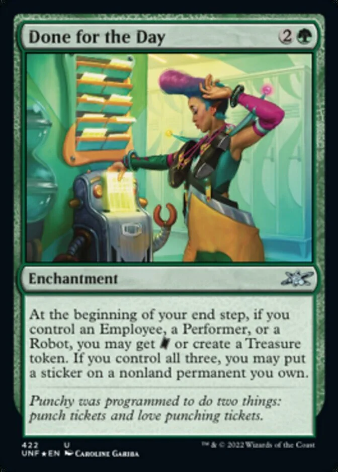 Done for the Day <galaxy foil> [UNF] (F)