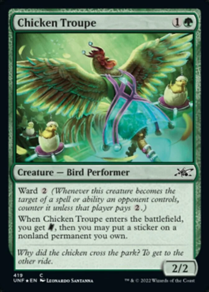 Chicken Troupe <galaxy foil> [UNF] (F)