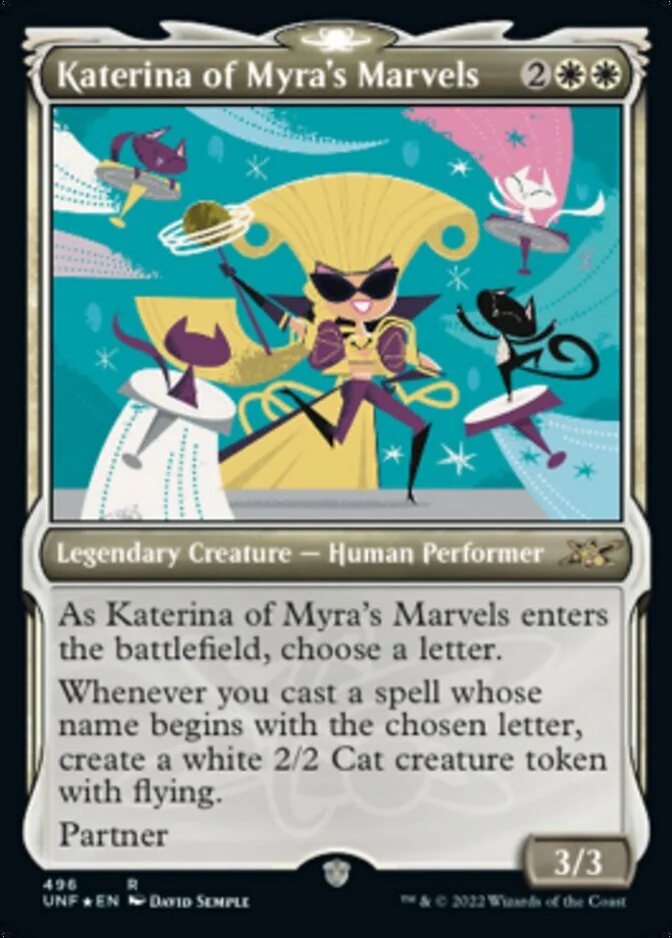 Katerina of Myra's Marvels <showcase - galaxy foil> [UNF] (F)