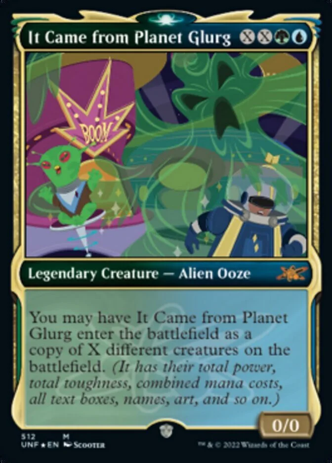 It Came from Planet Glurg <showcase - galaxy foil> [UNF] (F)