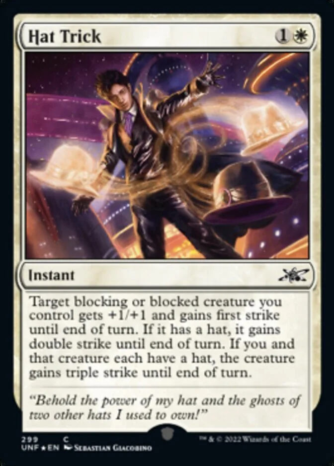 Hat Trick <galaxy foil> [UNF] (F)